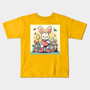 It's Happy easter bunny day Kids T-Shirt